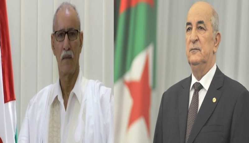 الرئيس تبون يتلقى رسالة من نظيره الصحراوي