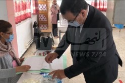 الدستور الجديد.. وزير العمل الهاشمي جعبوب يدلي بصوته الاستفتائي