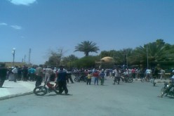 مشيعو جنازة شاب انتحر حرقا‮ ‬يحاصرون مقر ولاية بشار