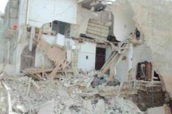 سقوط بناية و شخص تحت الانقاض بالقصبة في الجزائر العاصمة