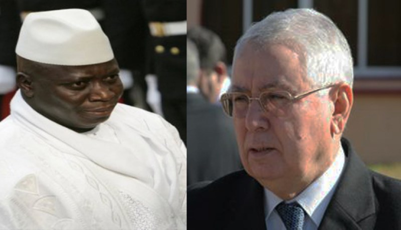 بن صالح يسلم رسالة خطية من الرئيس بوتفليقة لنظيره الغامبي