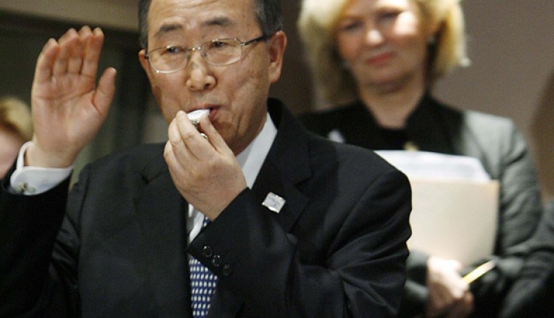 بان كي مون، يعطي إشارة انطلاق المحرقة الإسرائيلية ضد الشعب الفلسطيني، في ظل الصمت المطبق للهيئة الأممية،