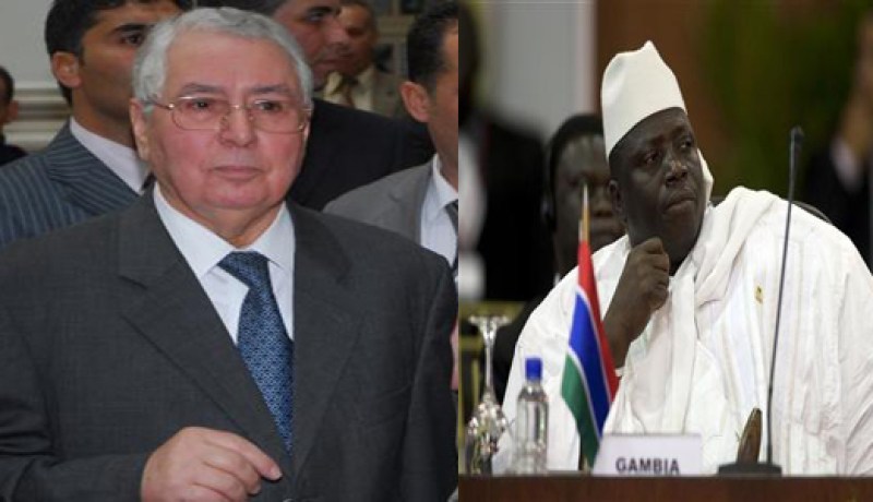بن صالح يمثل الرئيس بوتفليقة في مراسم تنصيب الرئيس الغامبي