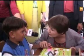 بالفيديو.. هكذا تعاملت بن غبريط مع موقف حرج وضعها فيه طفل بالابتدائي