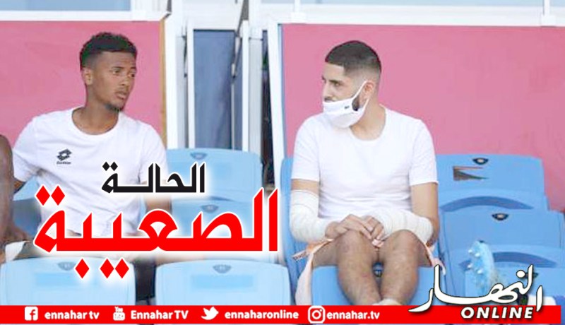 بن زية يظهر لأول مرة بعد إصابته الخطيرة وعملية جديدة في إنتظاره