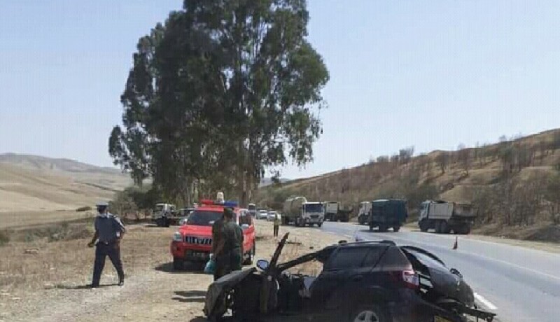 الشلف: مقتل شابين في إصطدام بين شاحنة وسيارة سياحية ببوزغاية