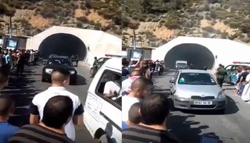 بالفيديو.. الحماية المدنية تنجح في إخماد حريق نفق خرّاطة وعودة حركة السير إلى طبيعتها