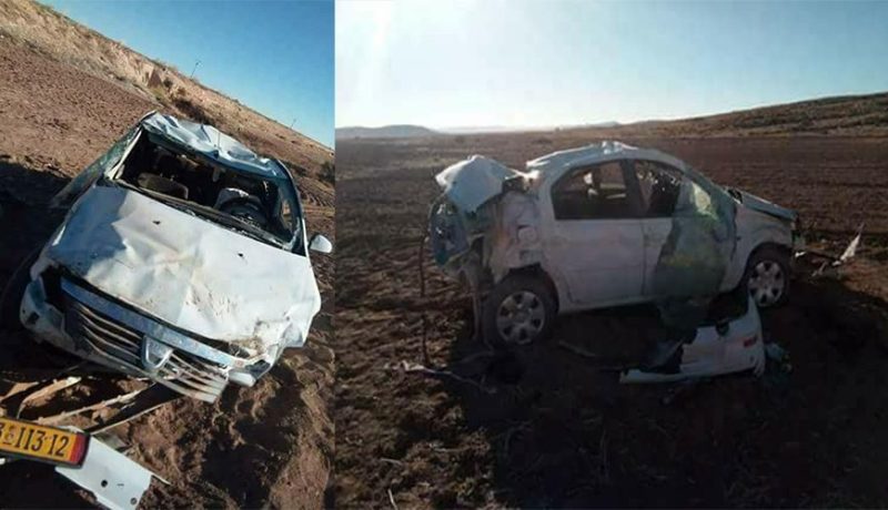 جريحان في حادث مرور بتبسة