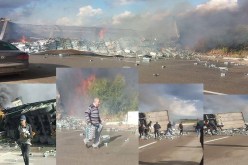 احتراق شاحنة معبأة بأكثر من 65 ألف قنينة خمر في سكيكدة