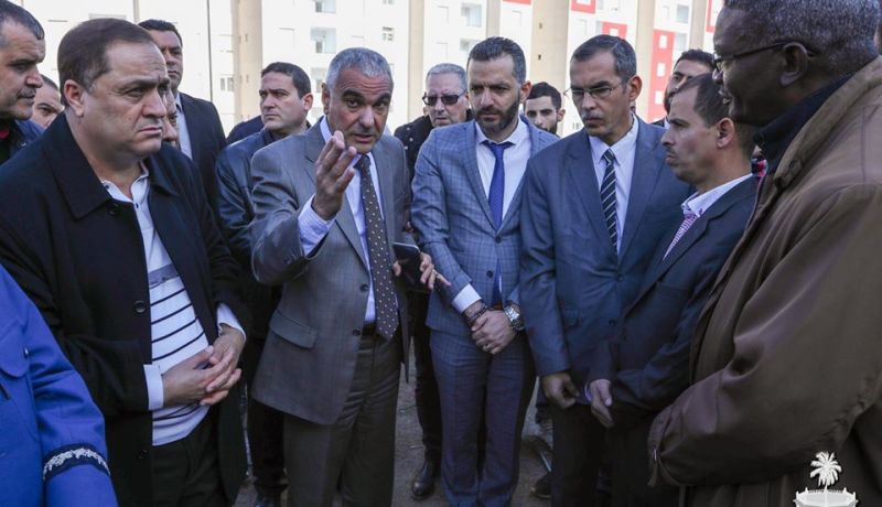 والي البليدة في زيارة تفقدية لأشغال مشروع إنجاز القطب الحضري بالصفصاف بلدية مفتاح