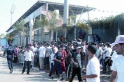 ثورة في ملعب شاكر إصابة 3 من رجال الشرطة، خسائر مادية و20 موقوفا