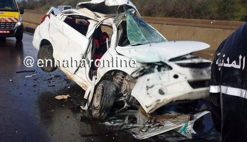 وفاة شخصين وإصابة إثنين آخرين في حادث مرور بغليزان