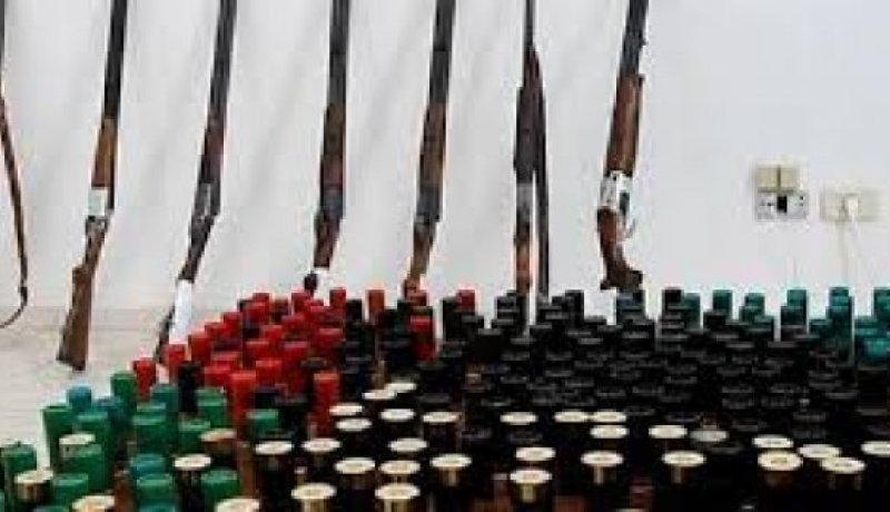 حجز 6 بنادق صيد و18 خرطوشة في تيسمسيلت