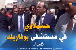 وزير الصحة يقوم بزيارة تفقدية لمستشفى بوفاريك