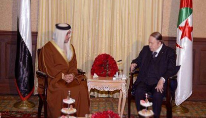 الرئيس بوتفليقة يستقبل نائب رئيس مجلس الوزراء لدولة الإمارات العربية المتحدة
