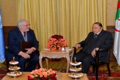 بوتفليقة يستقبل المبعوث الشخصي للأمين العام للأمم المتحدة الى الصحراء الغربية