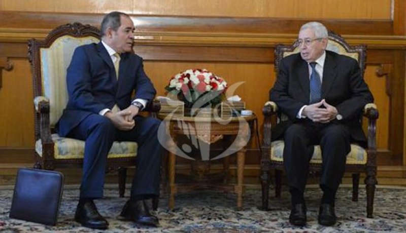 بوقادوم يقدم عرضا لبن صالح حول الأوضاع الدولية الراهنة ونتائج زيارته إلى تونس 