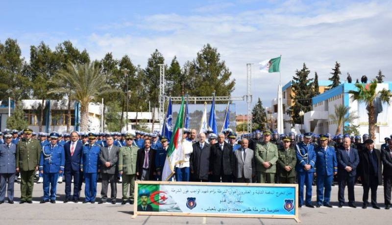 بالصور.. بوهدبة يُشرف على تخرج 969 عون شرطة بسيدي بلعباس