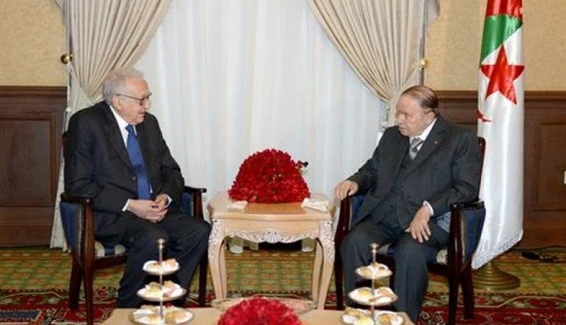 الرئيس بوتفليقة يستقبل الأخضر الإبراهيمي