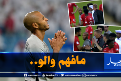 بالفيديو.. “تخلطت” بين براهيمي ومُدرب العربي القطري!