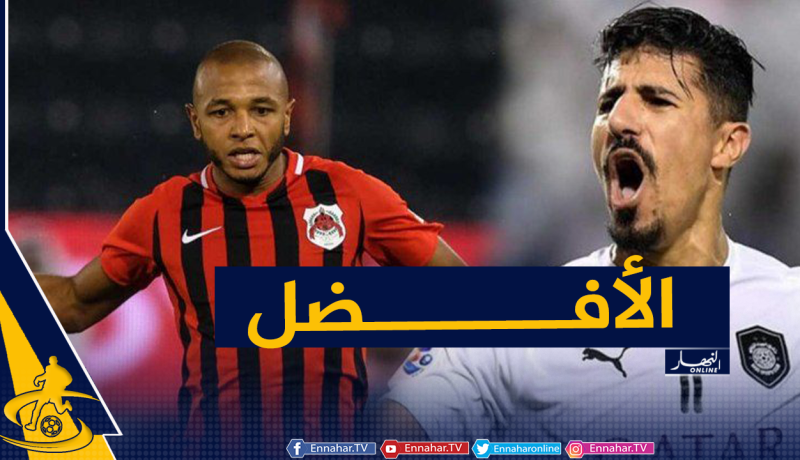 براهيمي وبونجاح ضمن التشكيلة المثالية لموسم 2019-2020