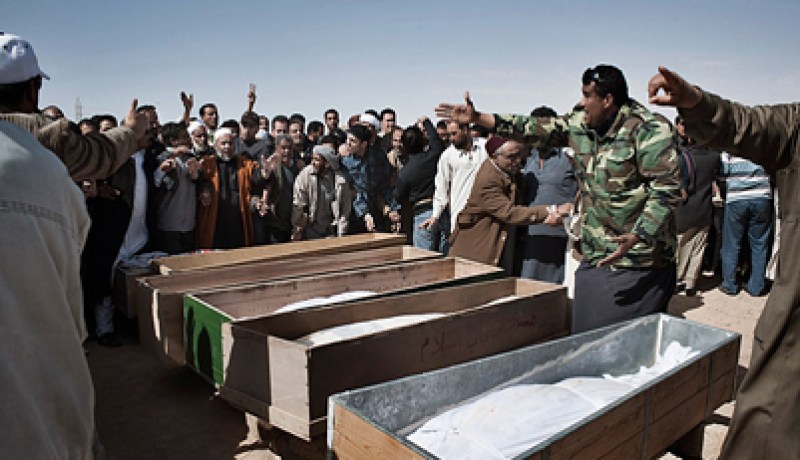 ليبيا تستعد لدفن 11 إماما قضوا في غارة للأطلسي
