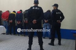 BRI  تيبازة يوقف 8 أشخاص ويحجز أسلحة بيضاء
