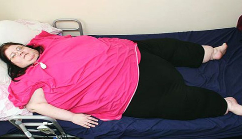 البريطانية بريندا أسمن امرأة وزنها 254 كغ