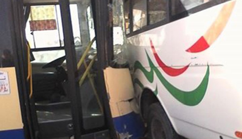 جريحان في تصادم حافلتين بورقلة