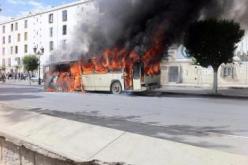 إخماد حريق شب بحافلة لنقل المسافرين في باتنة