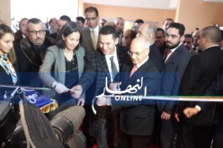 بالصور… يوسفي يدشن صالون الحجر الطبيعي والرخام