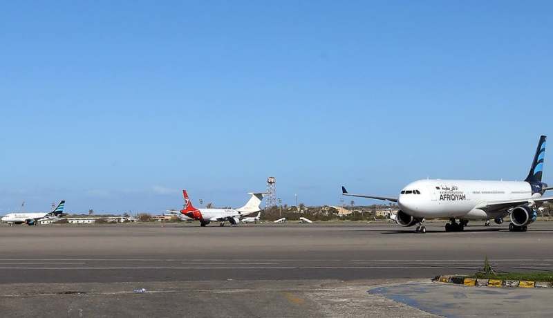 حكومة الوفاق الليبية تعلن استئناف الرحلات في مطار معيتيقة