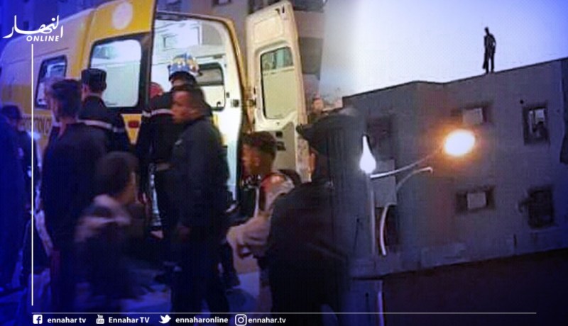 الشلف: إحباط محاولة إنتحار شاب حرقا فوق سطح عمارة بحي البرادعي