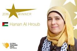 فلسطينية تفوز بجائزة  أفضل معلم في العالم