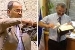 طيبي يتلقى تهديد بالقتل لتمزيقه صورة كهانا ردأً على تمزيق الإنجيل