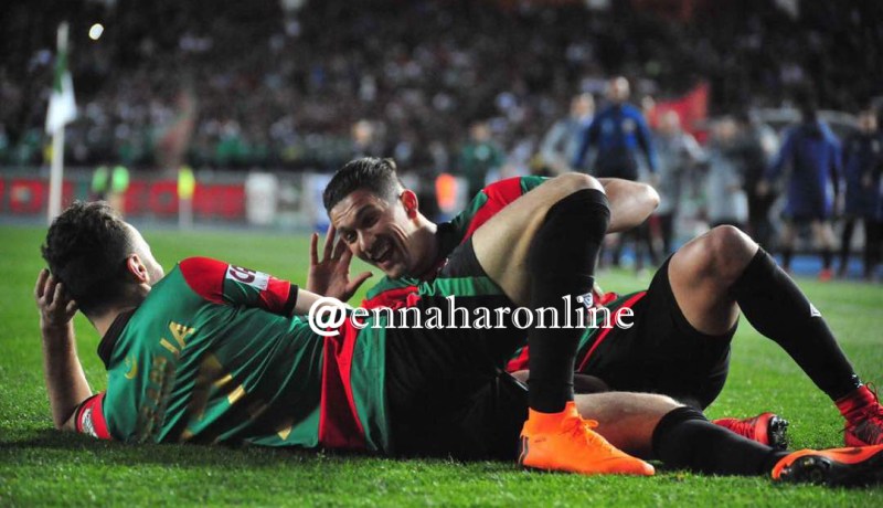 بالصور.. المولودية تُنهي الشوط الأول مُتفوقة برباعية وتقترب من التأهل