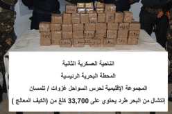 بالصور…حجز 120 كلغ “زطلة” بأربع ولايات