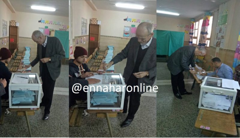 قرباج يؤدي واجبه الإنتخابي بالعناصر
