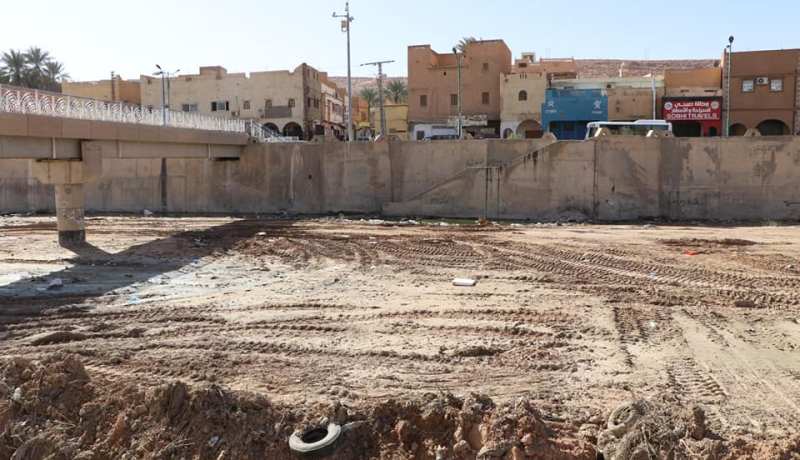 غرداية.. الانتهاء من أشغال إصلاح قنوات الصرف وتهيئة مجرى وادي ميزاب