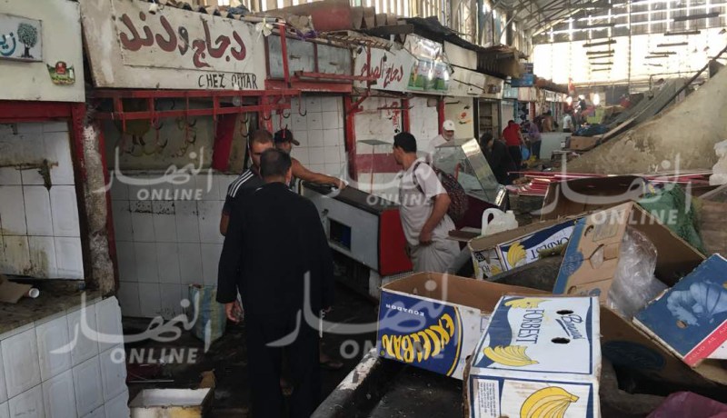 حجز كل السلع التي تعرض في الشارع بداية من هذا الخميس