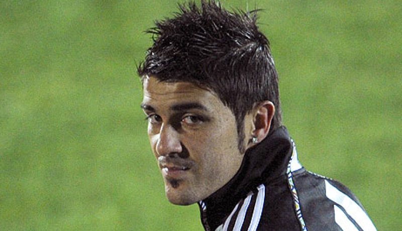 المهاجم الاسباني دافيد فيا يغيب عن نهائيات أورو-2012