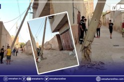 تيارت.. انهيار وسقوط عمود كهربائي بحي الإخوة فارلو بمهدية