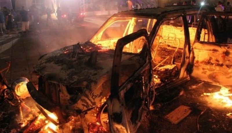 تفجير سيارة مفخخة بمدينة مصراتة الليبية