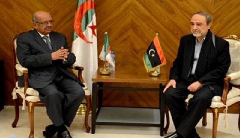 مساهل يتحادث مع رئيس المجلس الأعلى للدولة بليبيا