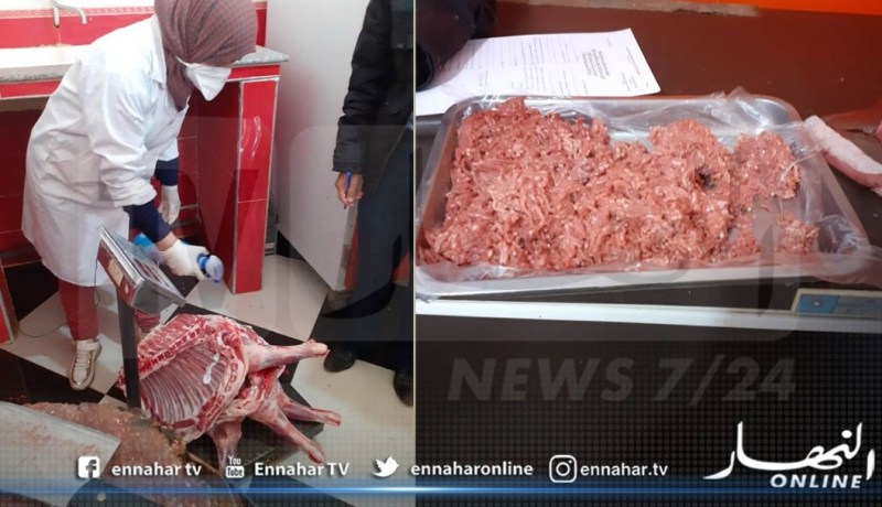 الطارف: حجز أزيد من 140كلغ من اللحوم الحمراء الفاسدة ببن مهيدي