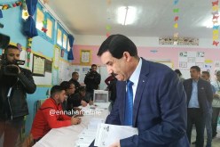 بالصور ..عمار غول يدلي بصوته الإنتخابي بمدرسة أحمد عروة ببشاوي