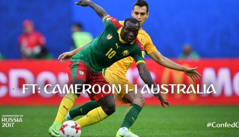 تعادل إيجابي يدفع بالكاميرون وأستراليا نحو توديع كأس القارات