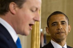 أوباما وكاميرون مع بدء مفاوضات مباشرة في الشرق الأوسط في اقرب وقت ممكن