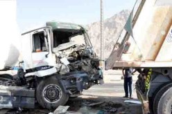 وفاة 3 أشخاص و 4 جرحى في اصطدام شاحنتين بالنشماية في قالمة