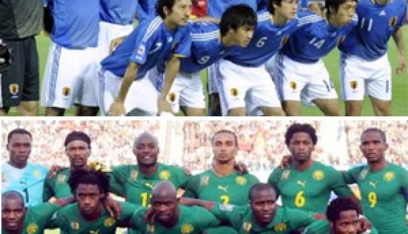 مونديال 2010: التشكيلتان الرسميتان للكاميرون واليابان